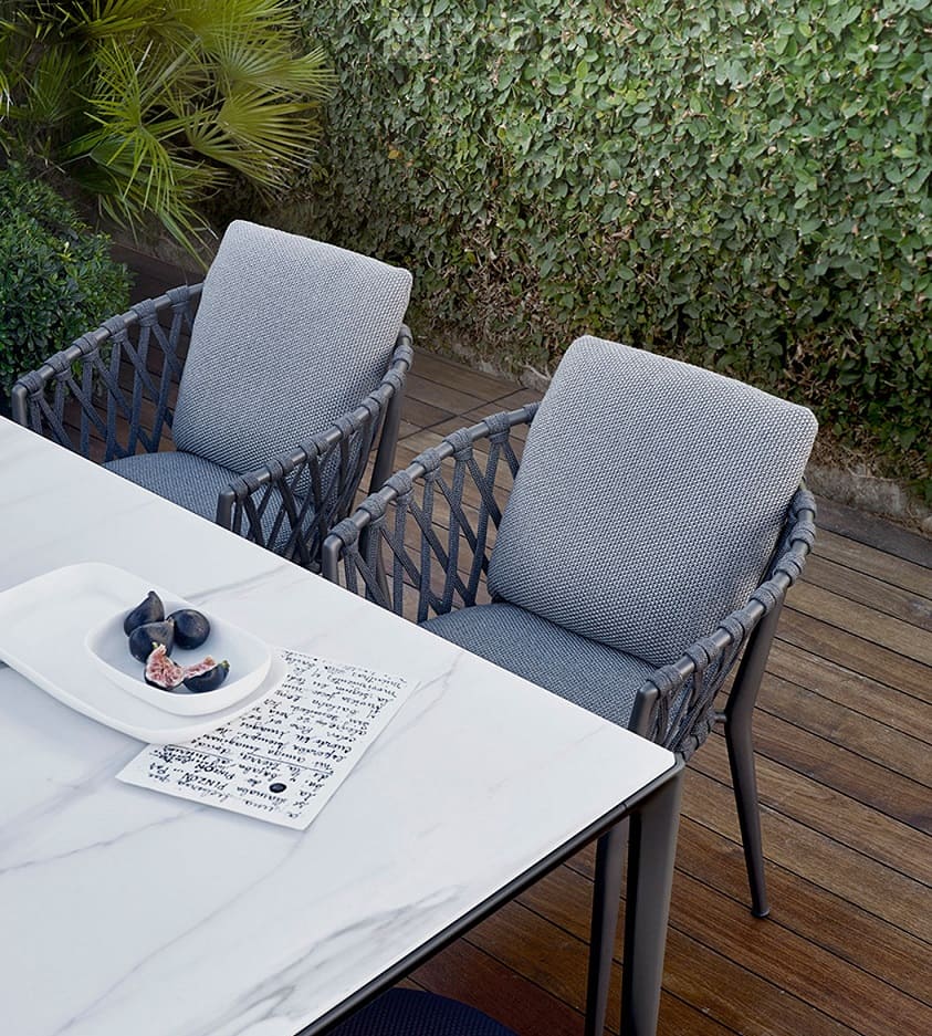 Outdoor chair B&B Italia Erica в интерьере
