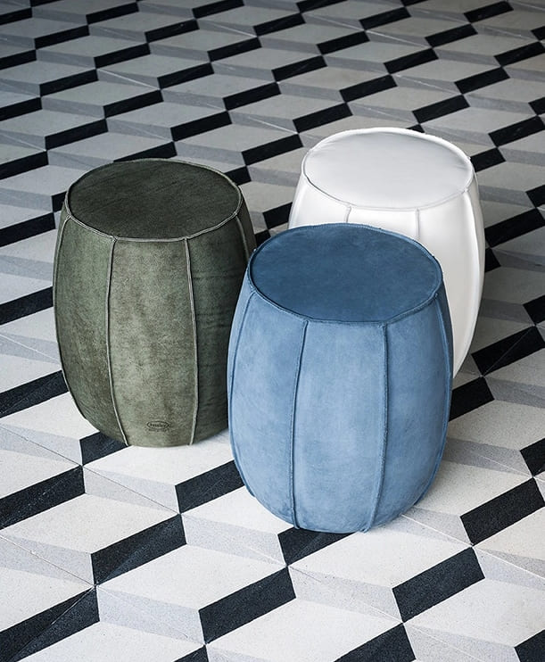 Pouffe Baxter Bongo в интерьере