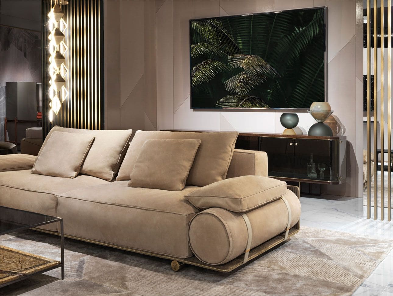 Sofa Visionnaire Donovan Roll в интерьере
