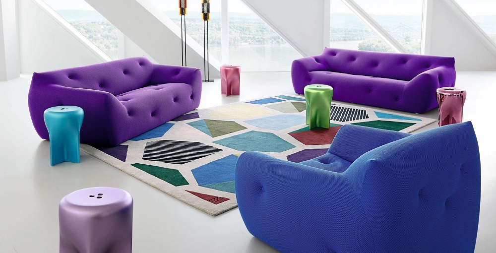 Sofa Roche Bobois Informel в интерьере