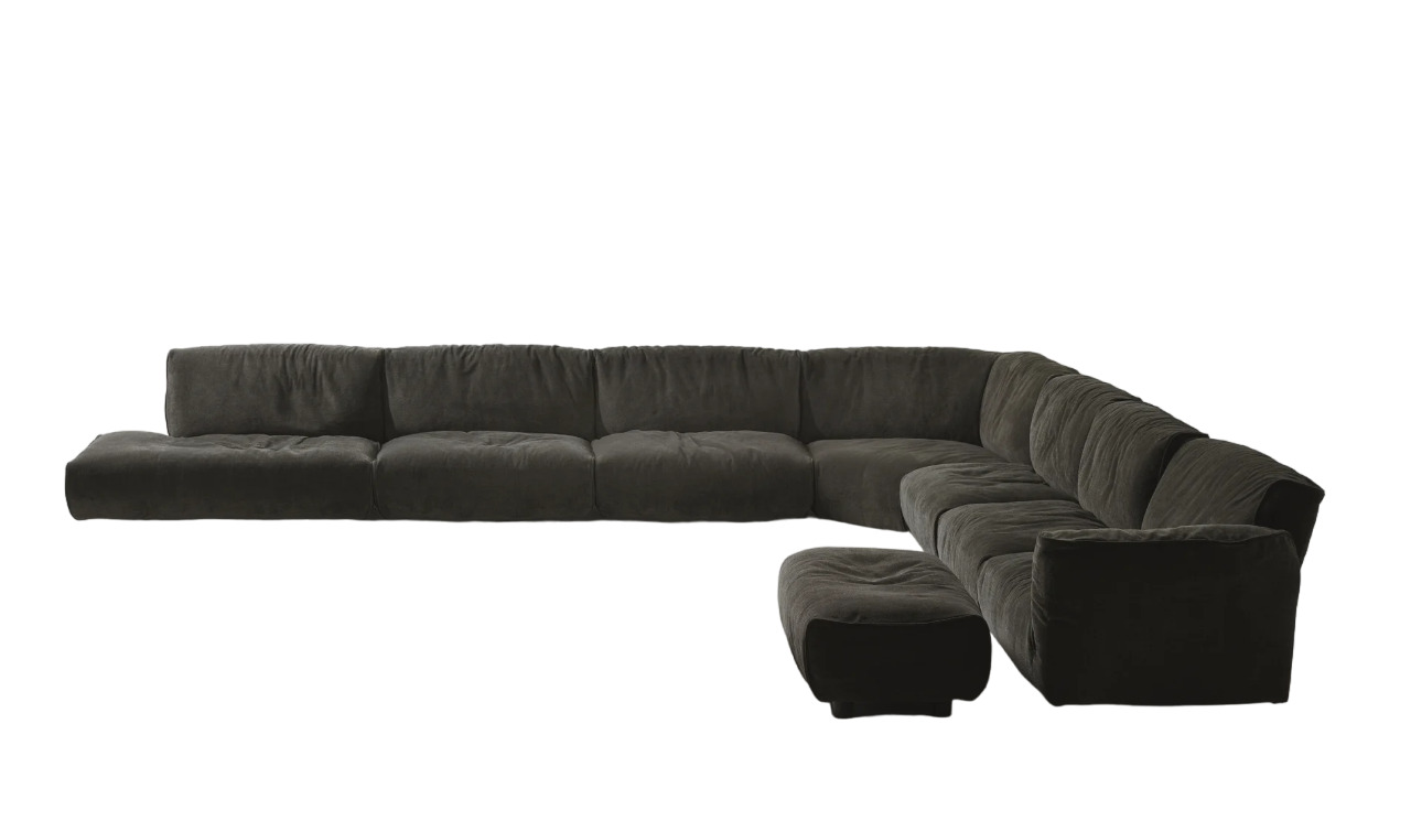 Sofa EDRA Grande Soffice в интерьере
