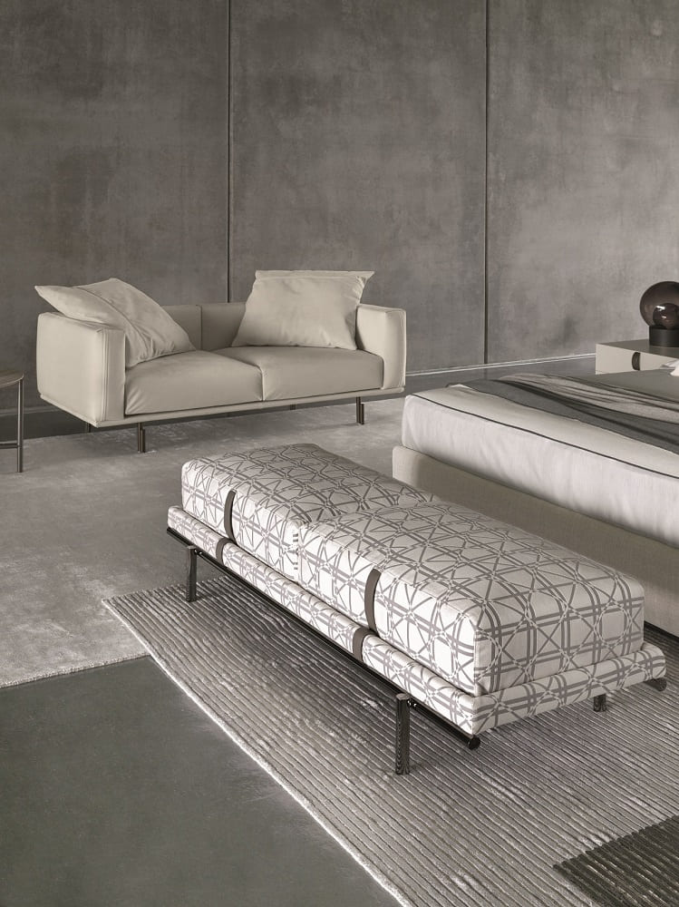 Banquette Flou New Bond в интерьере