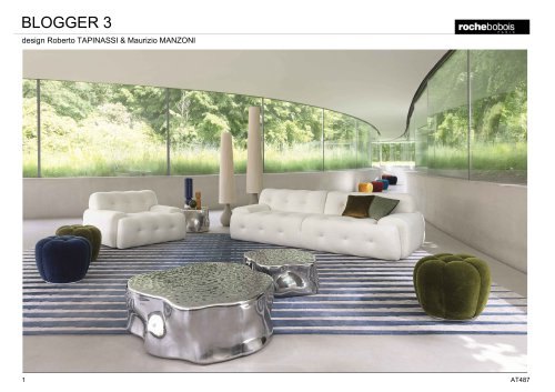 Roche Bobois Blogger Armchair в интерьере