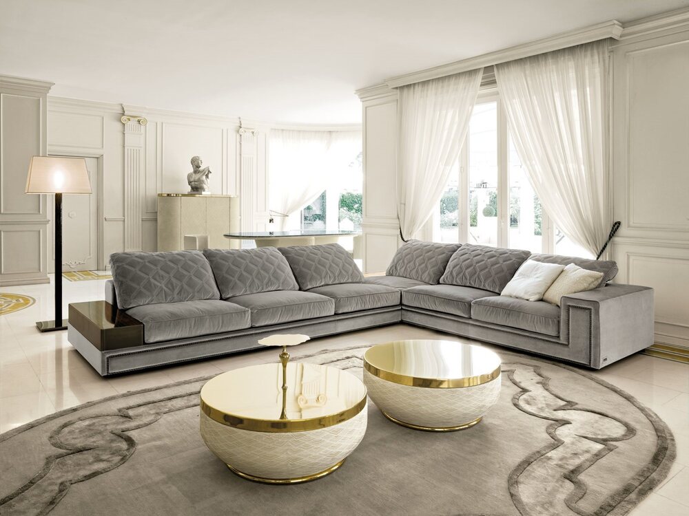 Sofa Longhi Helmut в интерьере