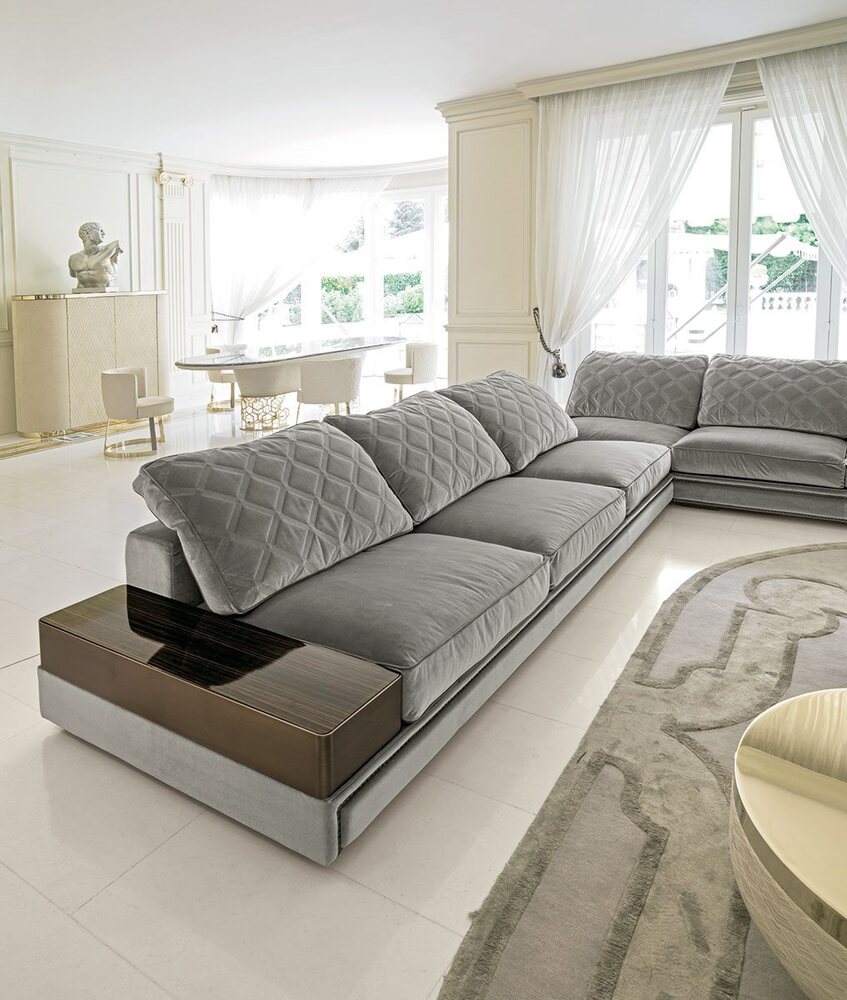 Sofa Longhi Helmut в интерьере