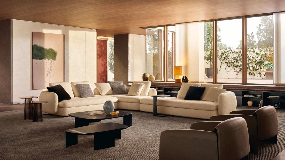 Sofa Poliform Saint-Germain в интерьере
