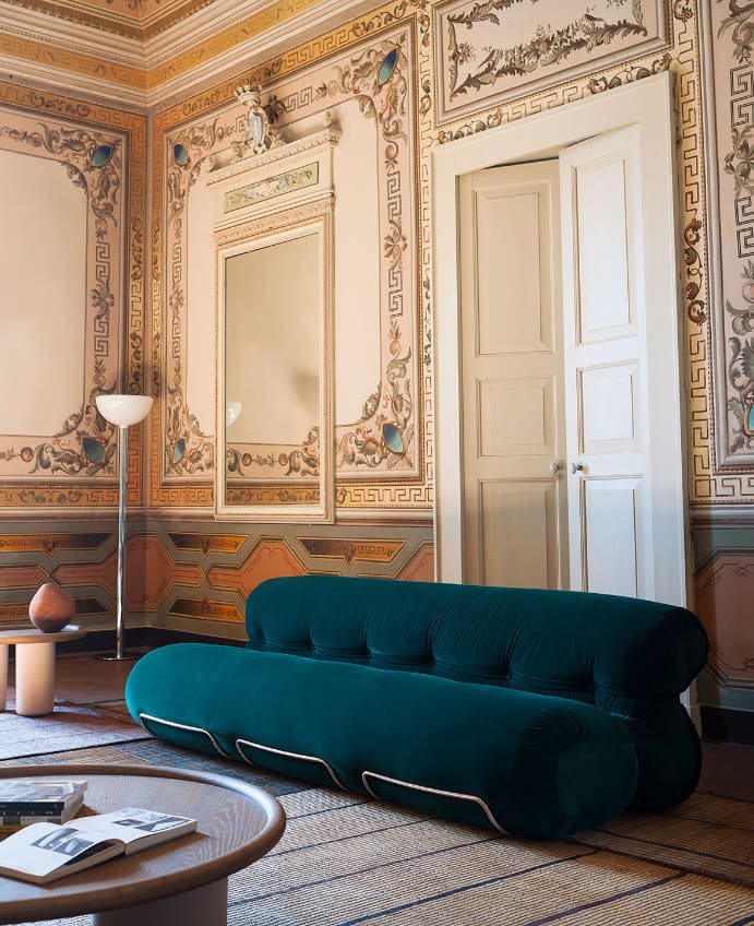 Sofa Tacchini Orsola в интерьере