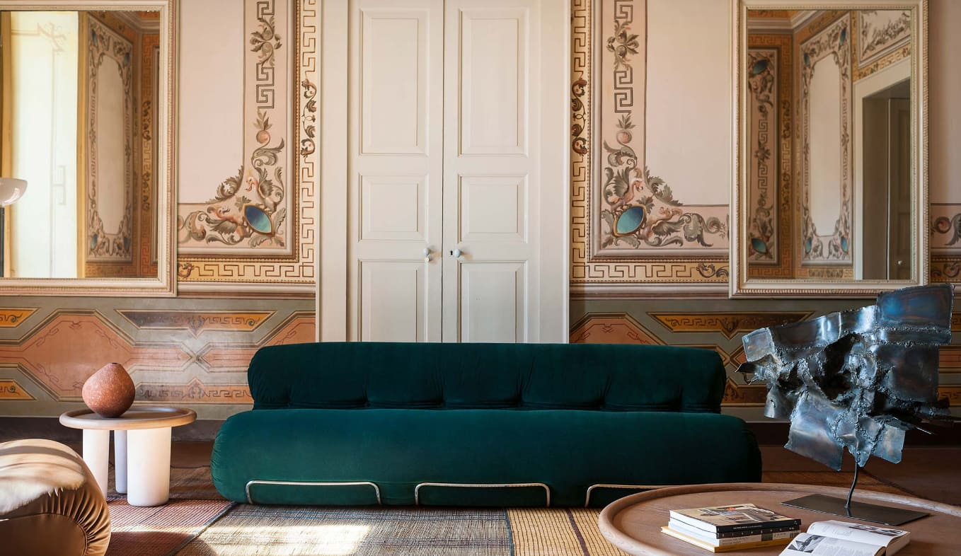 Sofa Tacchini Orsola в интерьере
