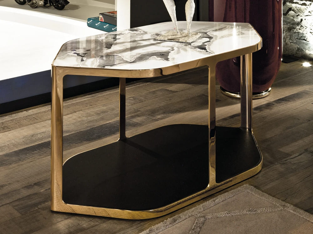 Longhi Tiles Corner Table в интерьере