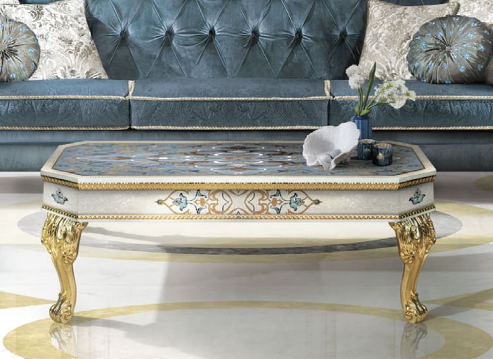Caspani Tino Sea Shell Coffee Table в интерьере