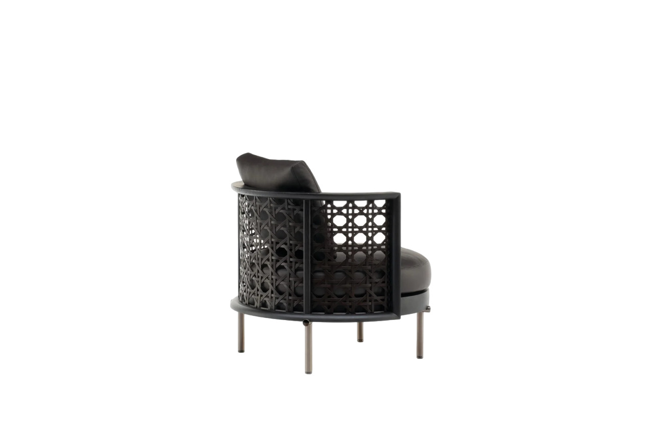 Minotti Torii Nest armchair в интерьере