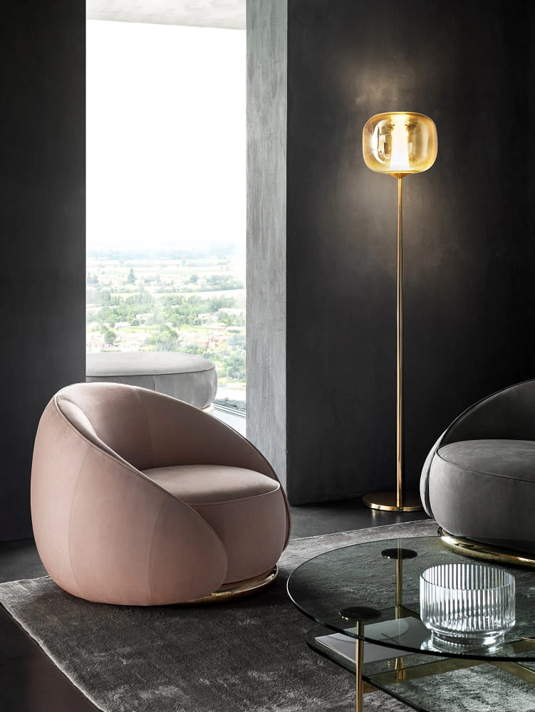 Armchair GHIDINI1961 Abbracci в интерьере