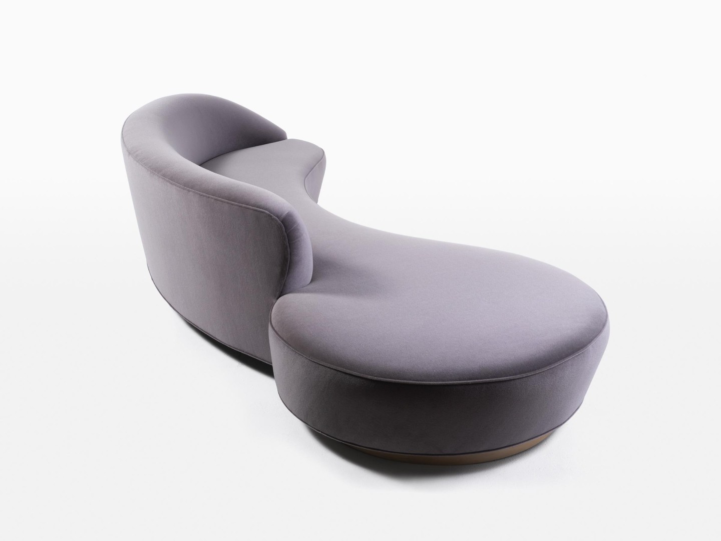 Sofa VLADIMIR KAGAN Serpentine в интерьере