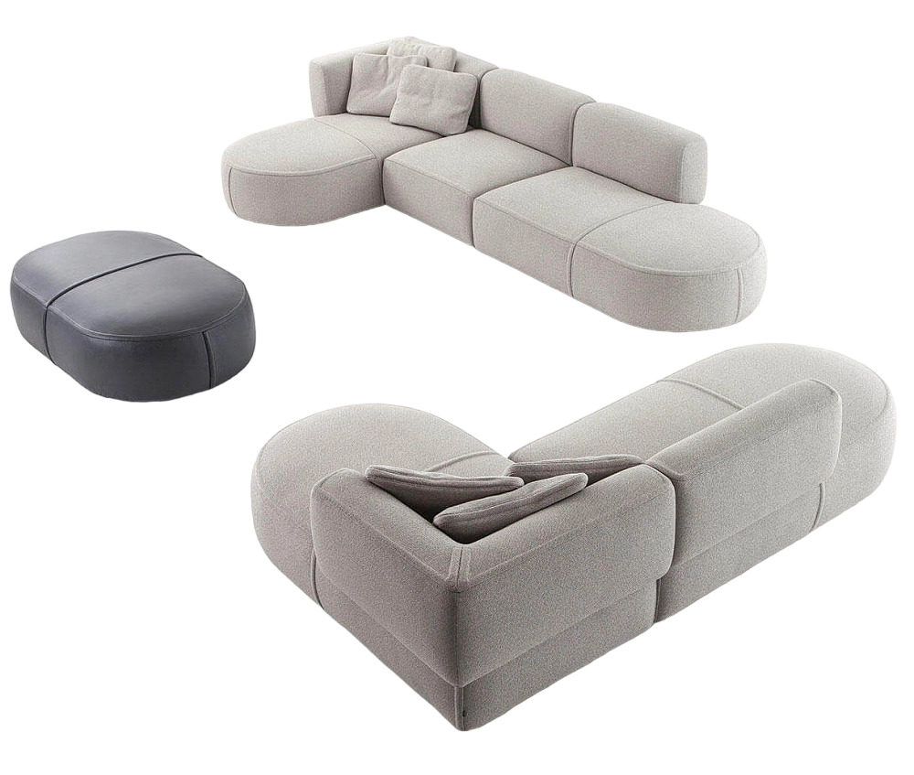 Sofa Cassina 553 Bowy в интерьере