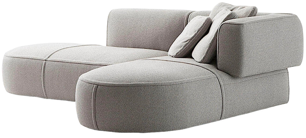 Sofa Cassina 553 Bowy в интерьере