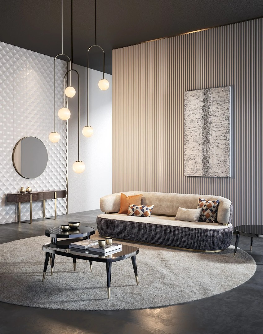 Sofa Capital Collection Bon Ton в интерьере