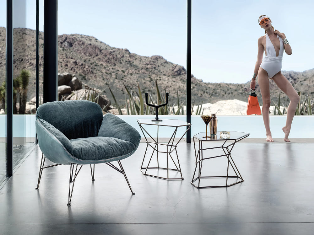 Armchair ARKETIPO Juno в интерьере