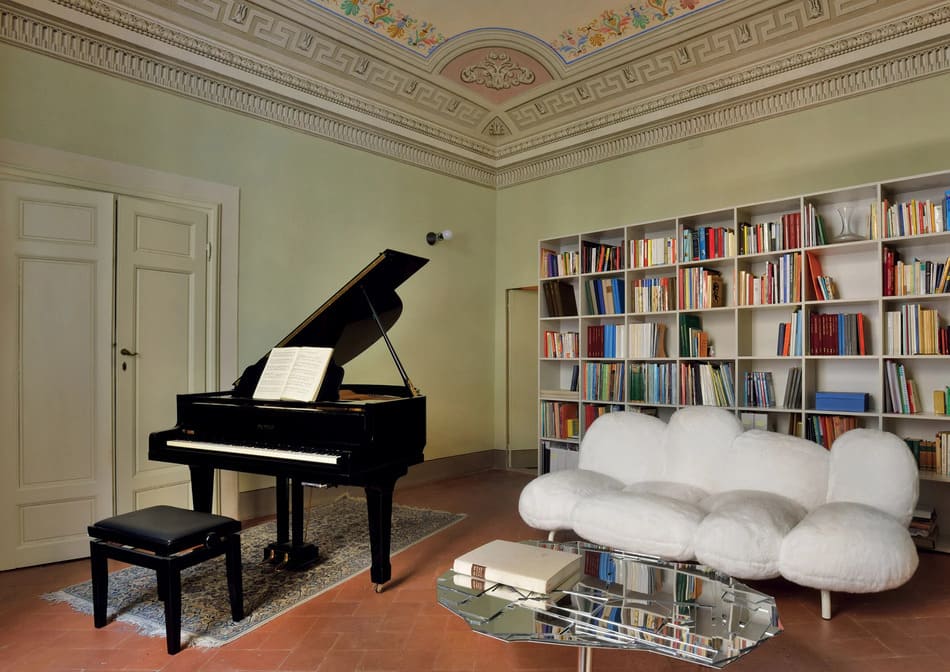 Sofa EDRA Cipria в интерьере