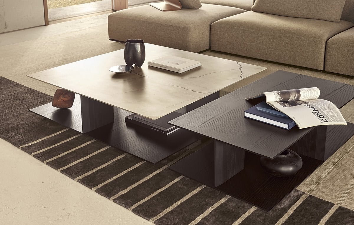 Poliform Westside coffee table в интерьере