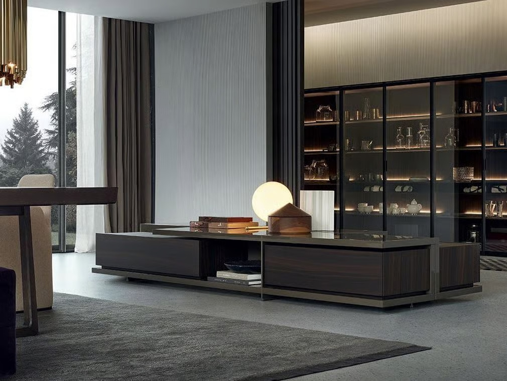 Poliform Bristol TV cabinet в интерьере