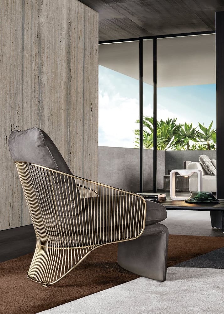 Minotti Colette Armchair в интерьере
