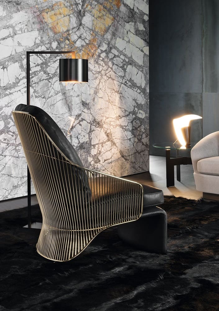 Minotti Colette Armchair в интерьере