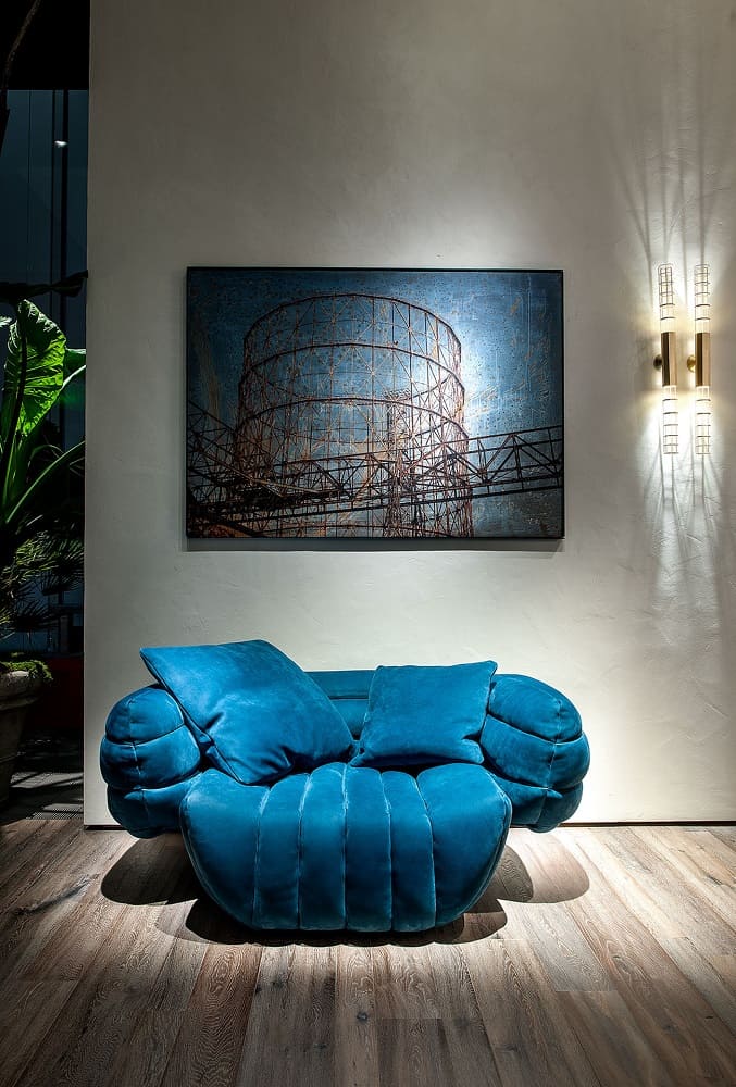 Baxter Tactile armchair в интерьере