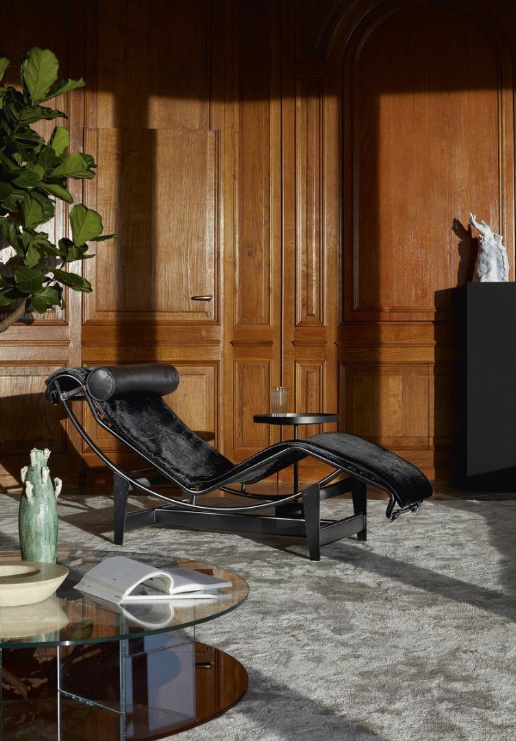Cassina LC4 daybed в интерьере