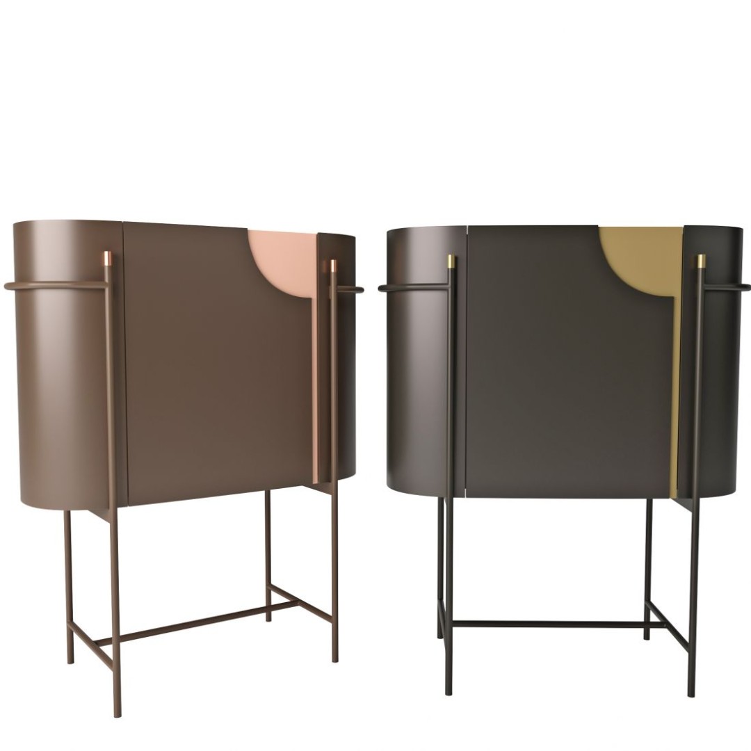 Buffet NATUZZI ITALIA Orfeo в интерьере