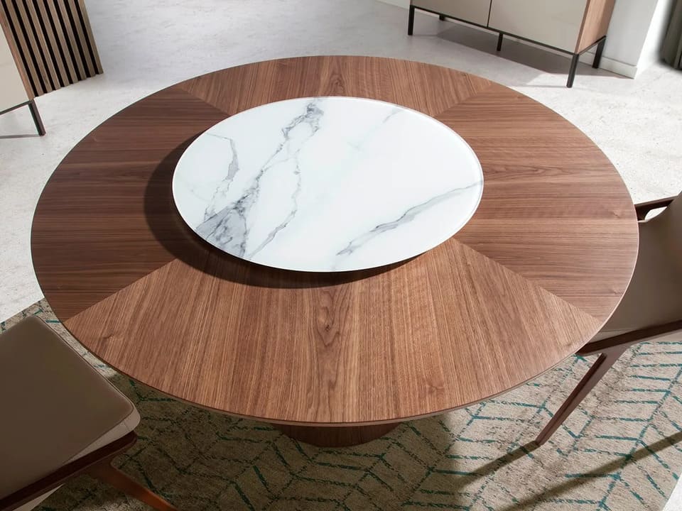 Angel Cerda Lazy Susan Dining Table в интерьере