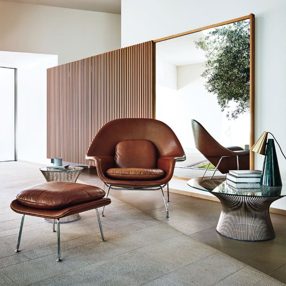 Knoll Saarinen Womb Armchair в интерьере