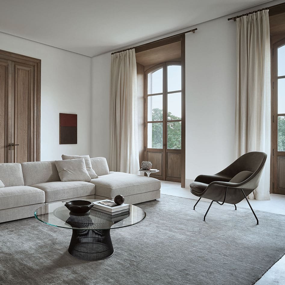 Knoll Saarinen Womb Armchair в интерьере