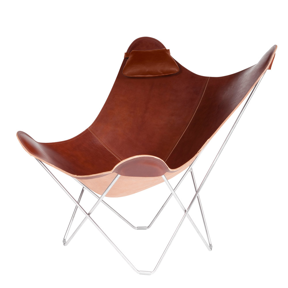 Armchair Cuero Pampa Mariposa в интерьере