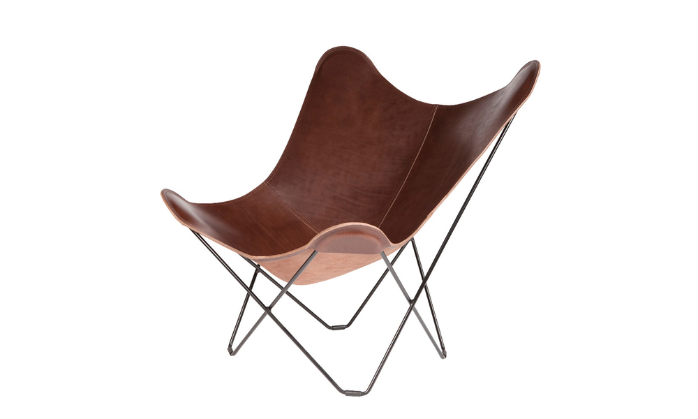 Armchair Cuero Pampa Mariposa