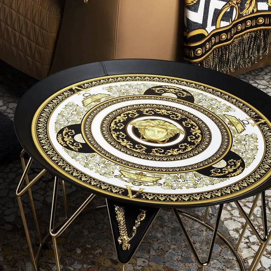 Versace Virtus coffee table в интерьере