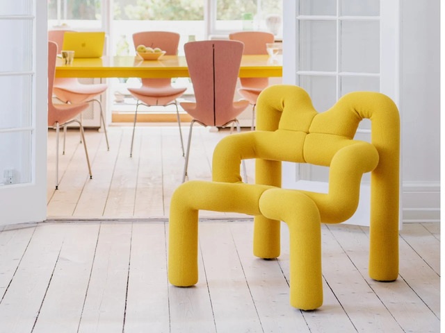 Armchair TERJE EKSTROM Ekstrem в интерьере