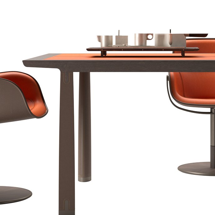 DIMENSIONE CHI WING LO Vasi Dining Table в интерьере