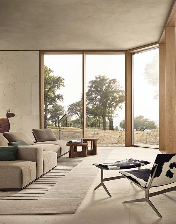 Corner table Poliform Nara в интерьере