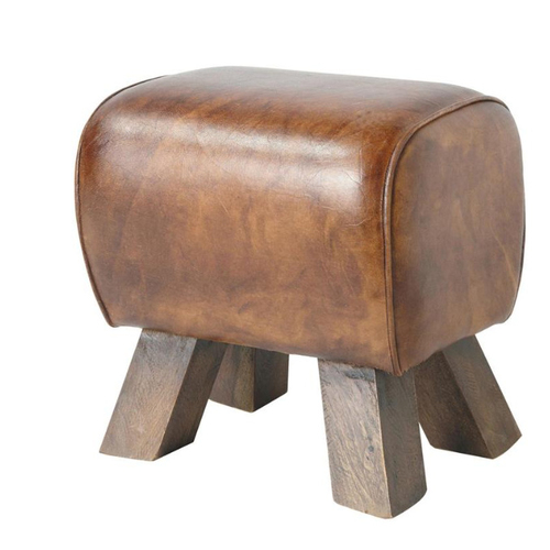 Timothy Oulton Gym Horse Pouffe