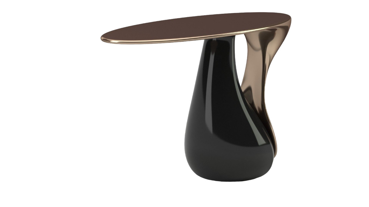 Eric Schmitt Leaf Corner Table в интерьере