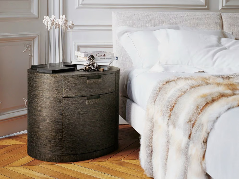 B&B Italia Amphora Maxalto bedside cabinet в интерьере