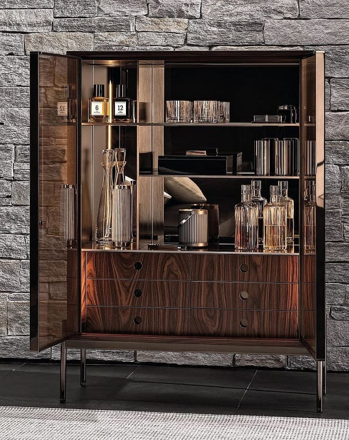 Minotti Superquadra sideboard в интерьере