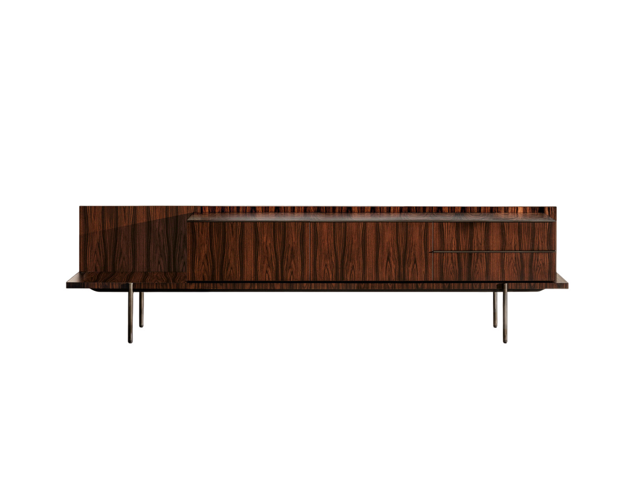 Minotti Superquadra TV cabinet в интерьере
