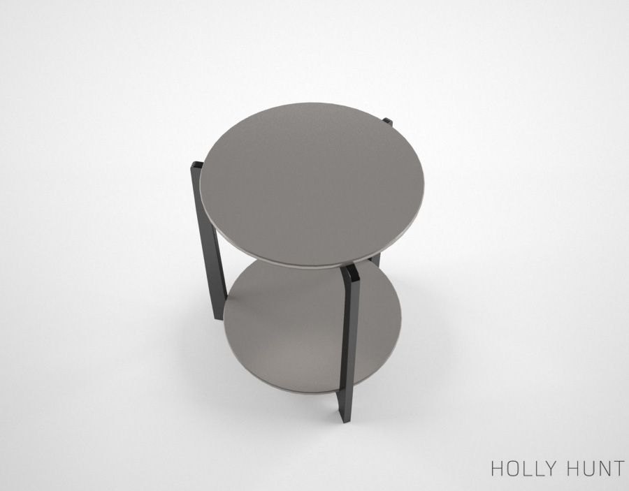Holly Hunt Sofie Corner Table в интерьере