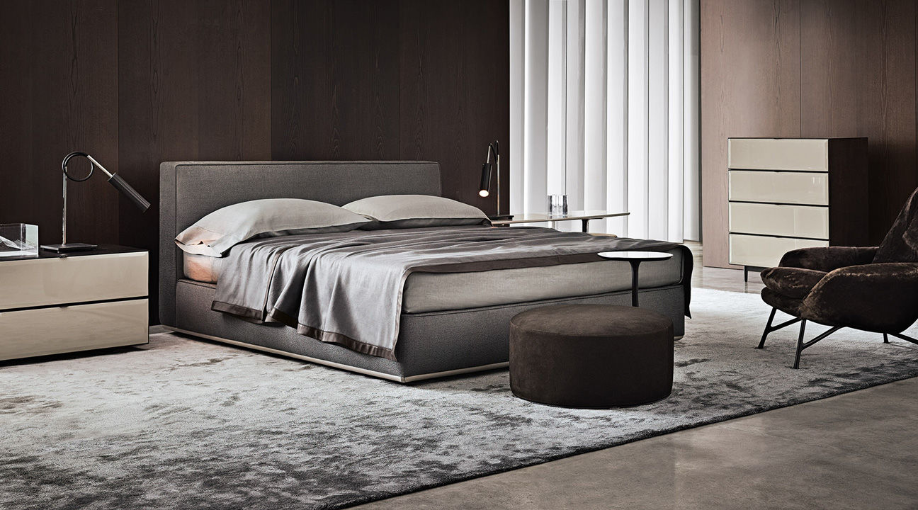 Minotti Powell Bed в интерьере