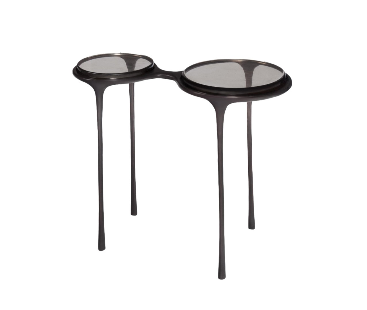 Holly Hunt Spectacles Corner Table в интерьере