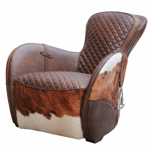 Timothy Oulton Saddle armchair