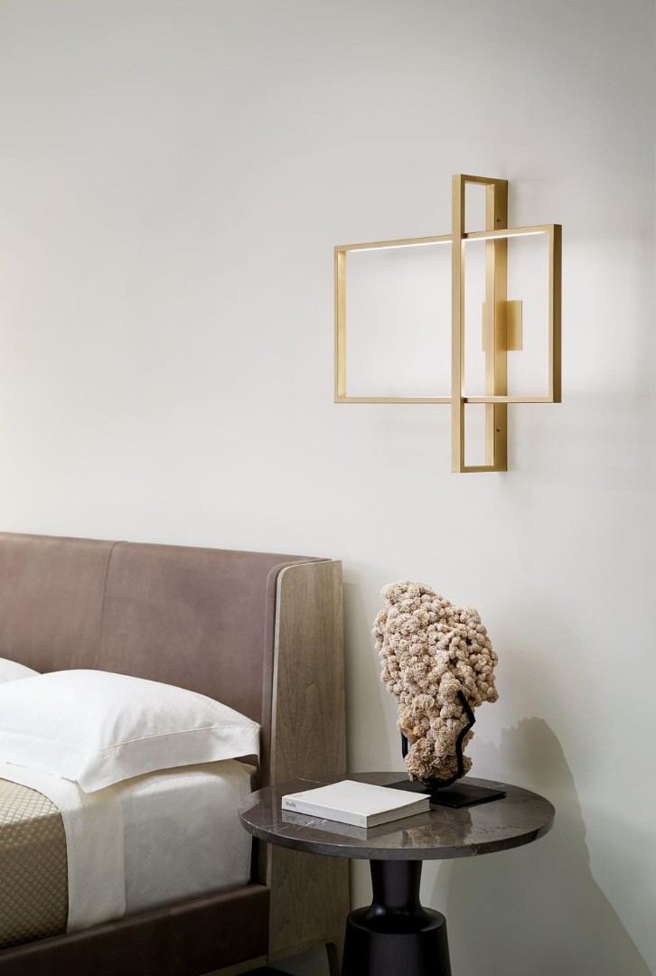 Corner table Holly Hunt Peso в интерьере