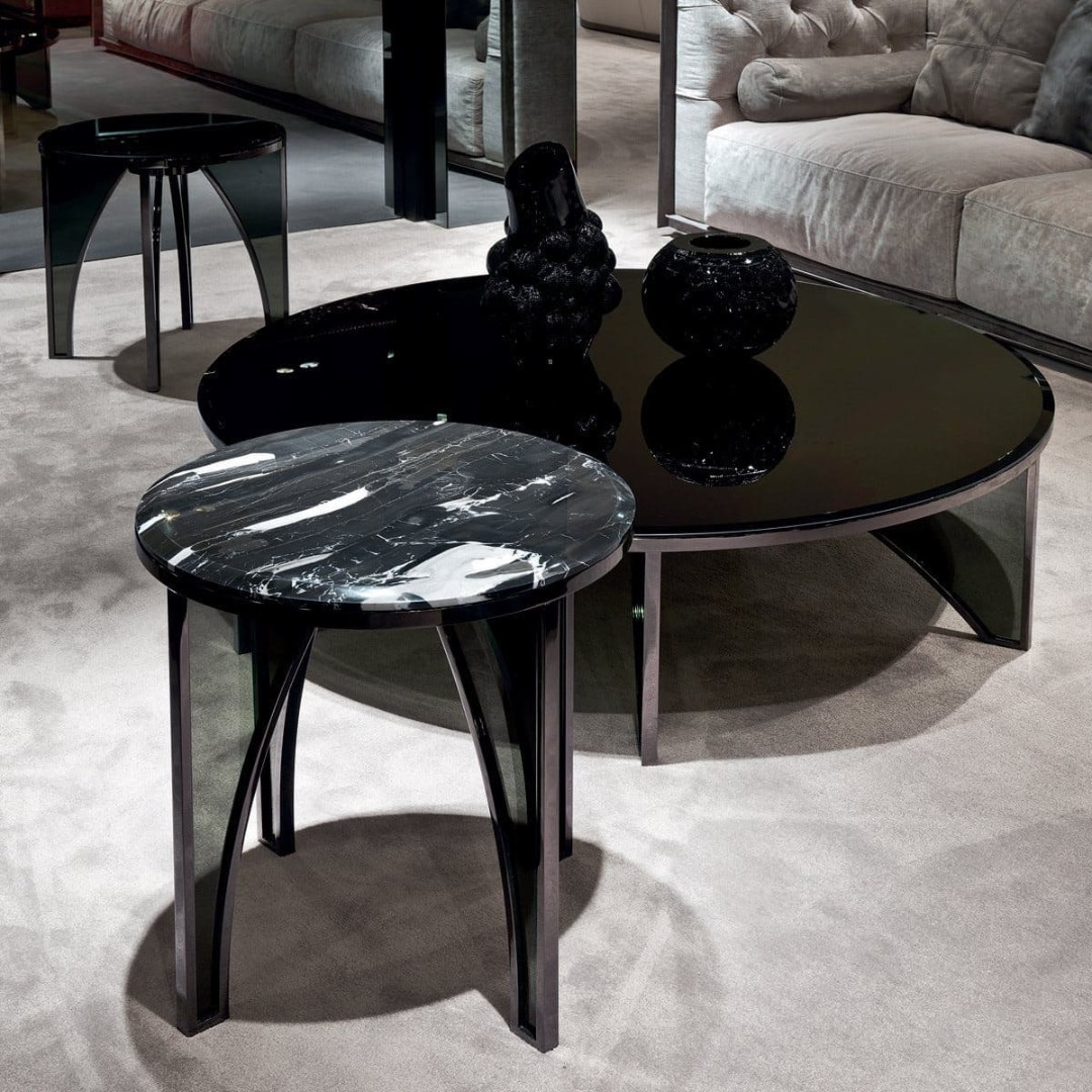 Longhi Karl corner table в интерьере