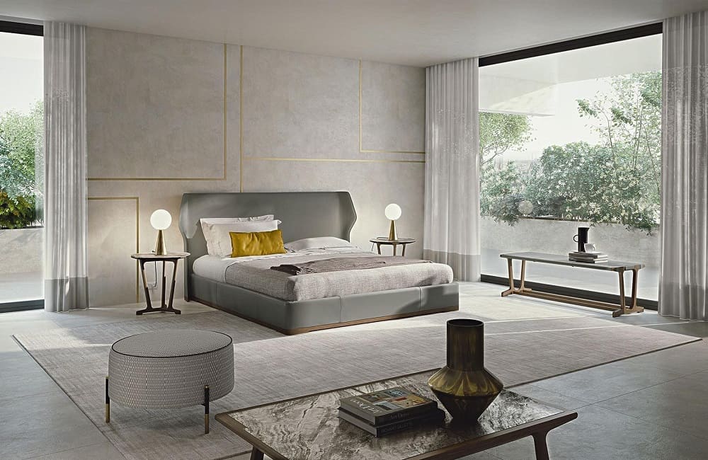 Pouffe by Vittoria Frigerio Kevin в интерьере